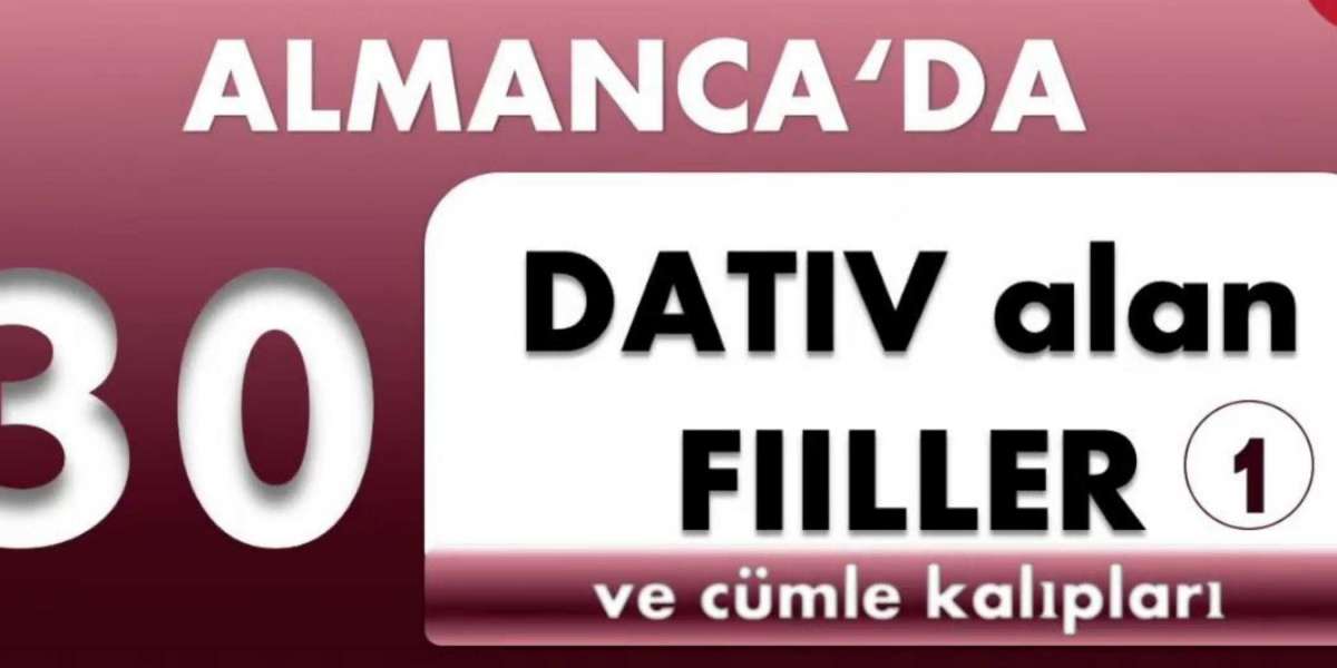 Almanca'da Dativ Alan fiiler